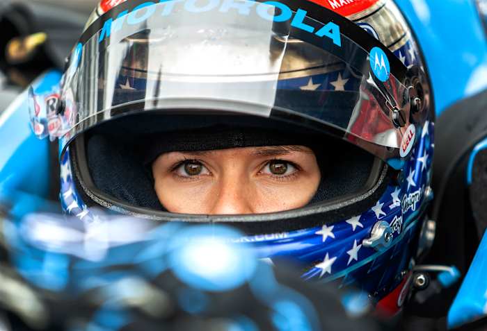Danica Patrick at Indy500 Qualifying in 2008